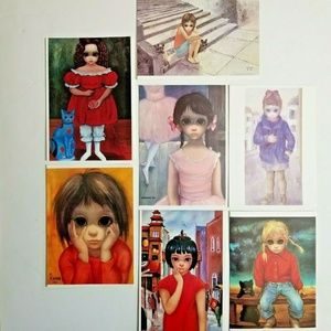 Walter (Margaret) Keane BIG EYES Greeting Card Set